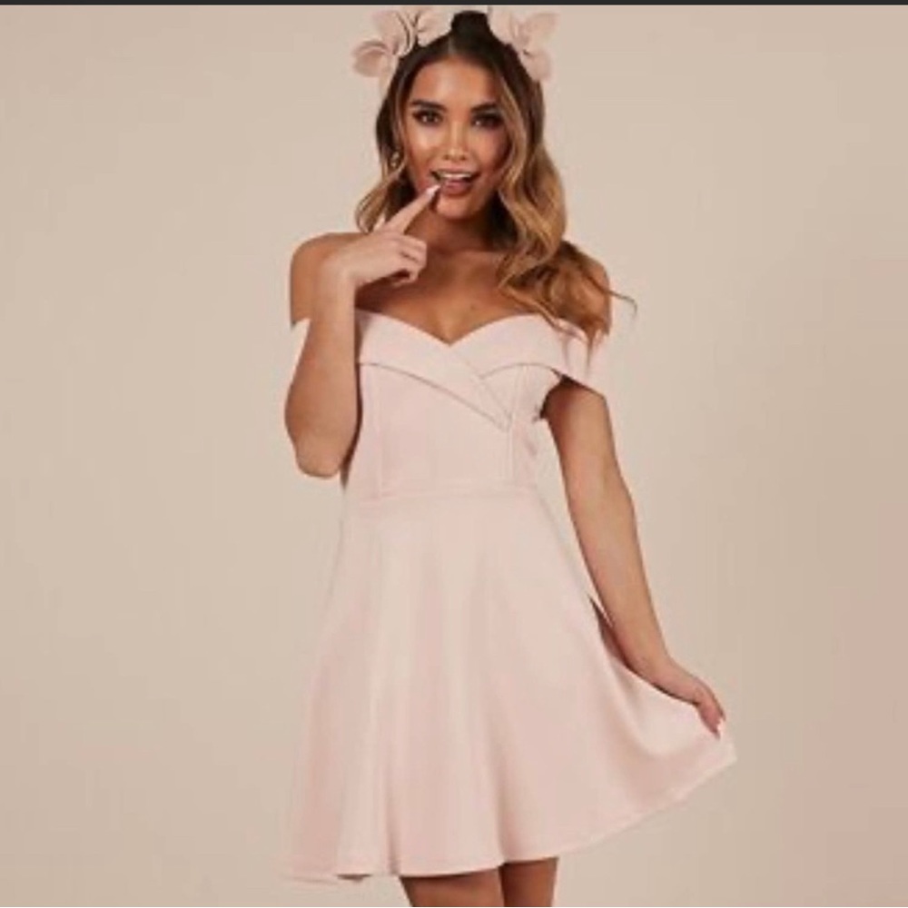 Off shoulder dress